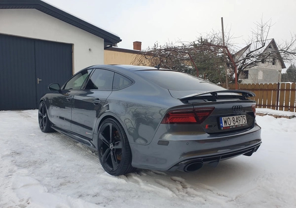 Audi RS7 cena 239000 przebieg: 115000, rok produkcji 2016 z Radłów małe 704